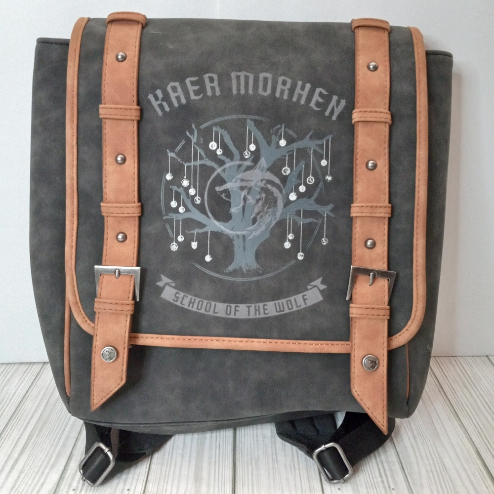 The Witcher Kaer Morhen "School Of The Wolf " Backpack